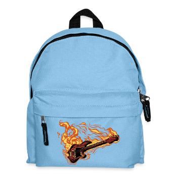 Guitare 🔥 rock - Sac à dos Enfant - bleu clair - Devant
