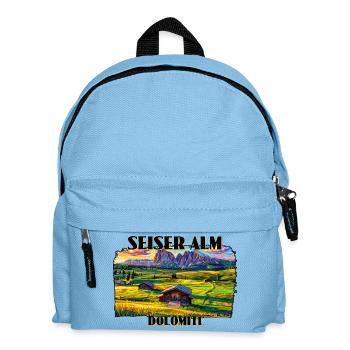 Alpe di Siusi - Sac à dos Enfant - bleu clair - Devant
