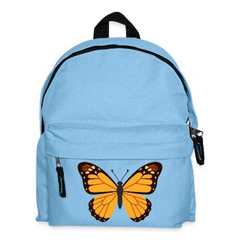 Ailes de monarque orange - Sac à dos Enfant - bleu clair - Devant