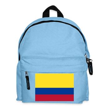 Colombia flag - Kids' Backpack - light blue - Front