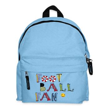 Football fan - Kids' Backpack - light blue - Front