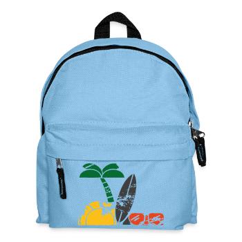 Vacances à la mer - Sac à dos Enfant - bleu clair - Devant