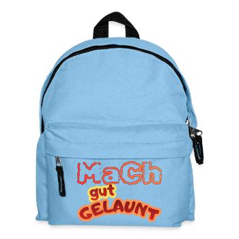 MaCh de bonne humeur - Sac à dos Enfant - bleu clair - Devant