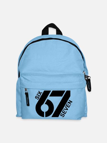 67 Six Seven - Kinder Rucksack - Hellblau