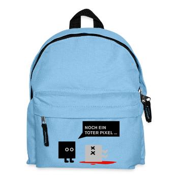 dead pixel_german - Kinder Rucksack - Hellblau - Vorne