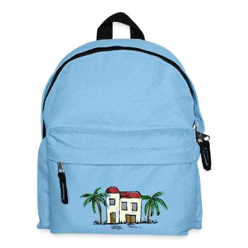 Fincaholidays - Maison avec palmiers - Sac à dos Enfant - bleu clair - Devant
