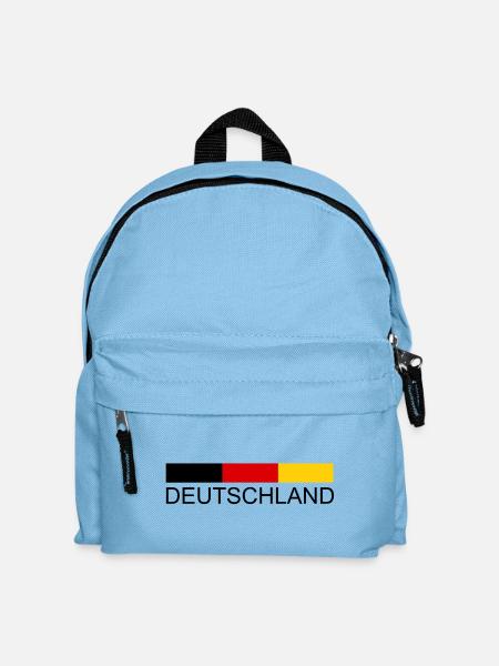Deutschland  - Kinder Rucksack - Hellblau