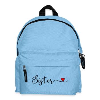 sister - Kids' Backpack - light blue - Front