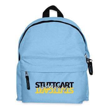 Stuttgart Germany - Kinder Rucksack - Hellblau - Vorne