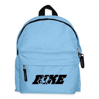 bike - Kids' Backpack - light blue - Front