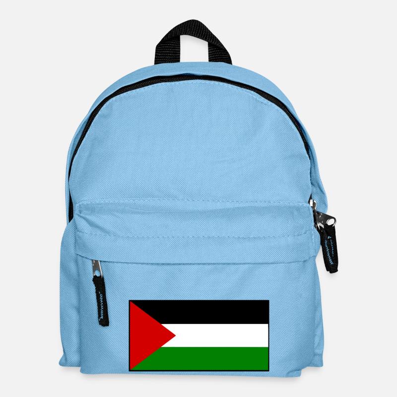 Palestine drapeau de la Palestine - Sac à dos Enfant - bleu clair