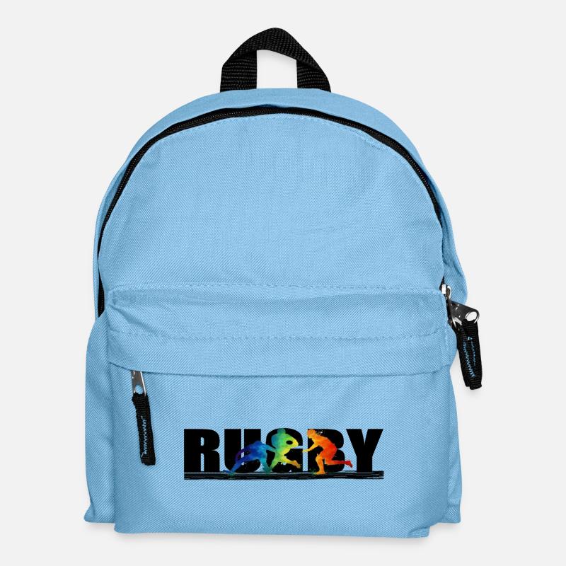 Rugby - Sac à dos Enfant - bleu clair