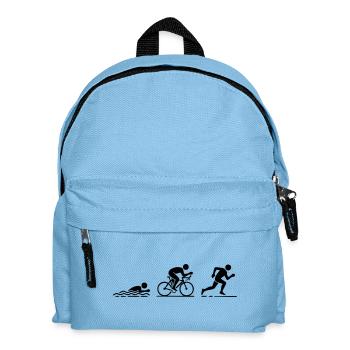 Triathlon - Kids' Backpack - light blue - Front
