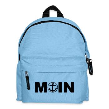 MOIN - Das nordische Motiv - Kinder Rucksack - Hellblau - Vorne