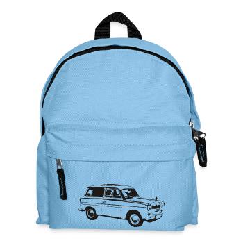  600 500 Kombi Tra - Kinder Rucksack - Hellblau - Vorne
