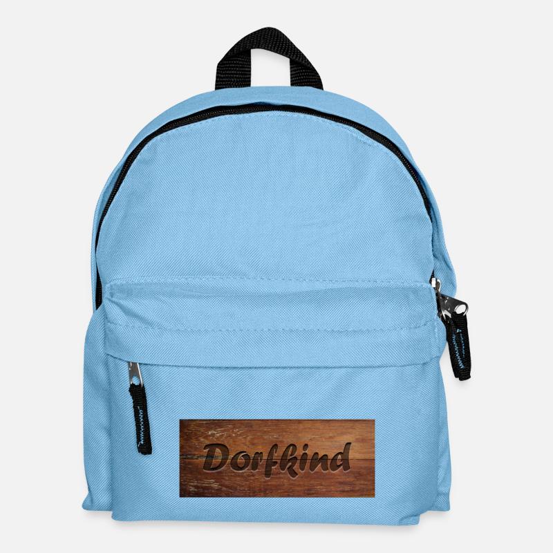 Dorfkind - Kinder Rucksack - Hellblau