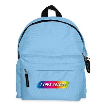 i love Colors - Kids' Backpack - light blue - Front