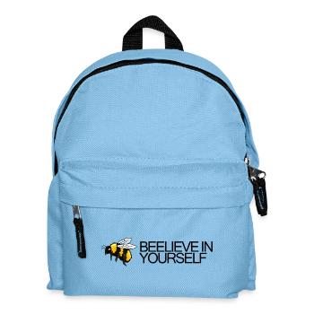 Hummel – Glaub an dich selbst - Kinder Rucksack - Hellblau - Vorne