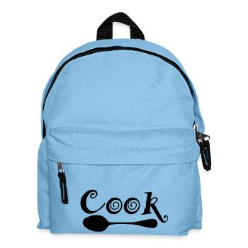 cook - Kinder Rucksack - Hellblau - Vorne