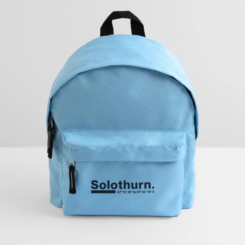 Solothurn coordinates Canton Switzerland Kids' Backpack