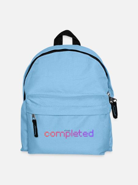 Already completed! - Kinder Rucksack - Hellblau