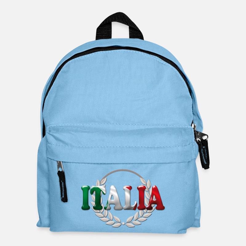 Lorbeeren Italien2 - Kinder Rucksack - Hellblau
