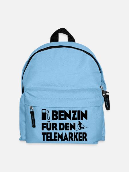 Benzin Telemarker - Kinder Rucksack - Hellblau