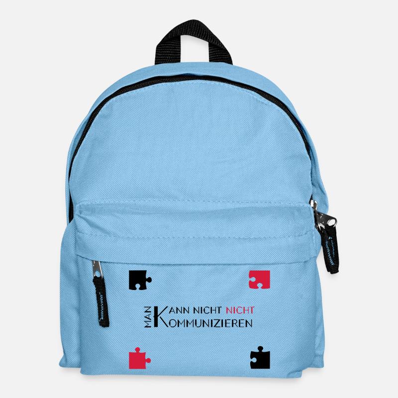 communication watzlawick - Sac à dos Enfant - bleu clair
