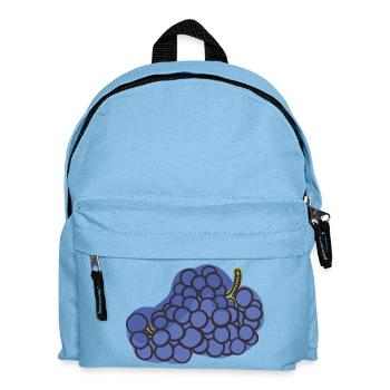 Vegan vegetarian animal welfare gift idea - Kids' Backpack - light blue - Front