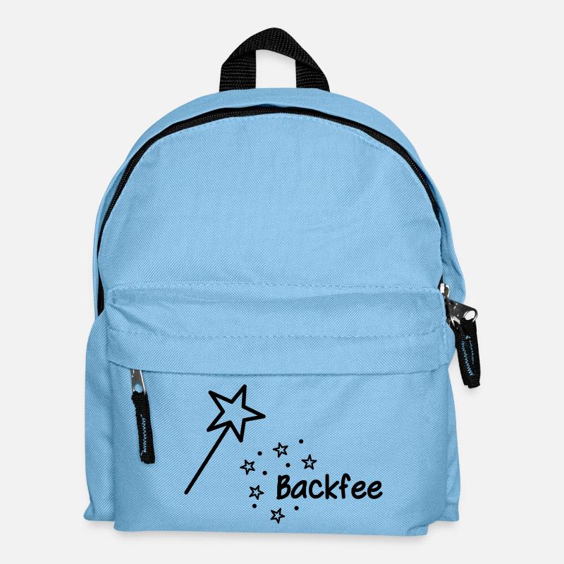 Backfee - Freude am Backen - Kinder Rucksack - Hellblau