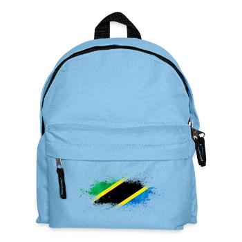 Tanzanian - Kids' Backpack - light blue - Front