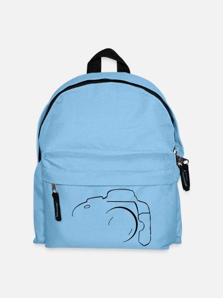 Fotograf - Kinder Rucksack - Hellblau