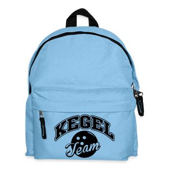 Kegel Team - Kinder Rucksack - Hellblau - Vorne