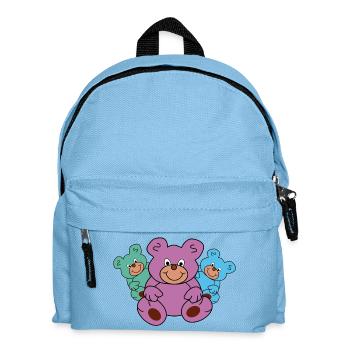 Teddy bears / teddies / teddys - Kids' Backpack - light blue - Front