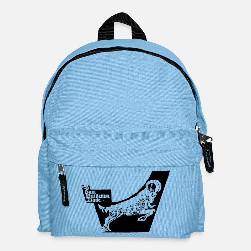 Gueldenerbock, Tradition, Restaurant, Chemnitz - Kids' Backpack - light blue