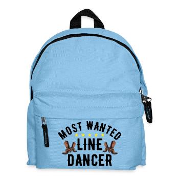 Most Wanted Line Dancer - Kids' Backpack - light blue - Front