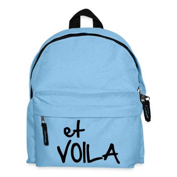 ET VOILA - Kids' Backpack - light blue - Front
