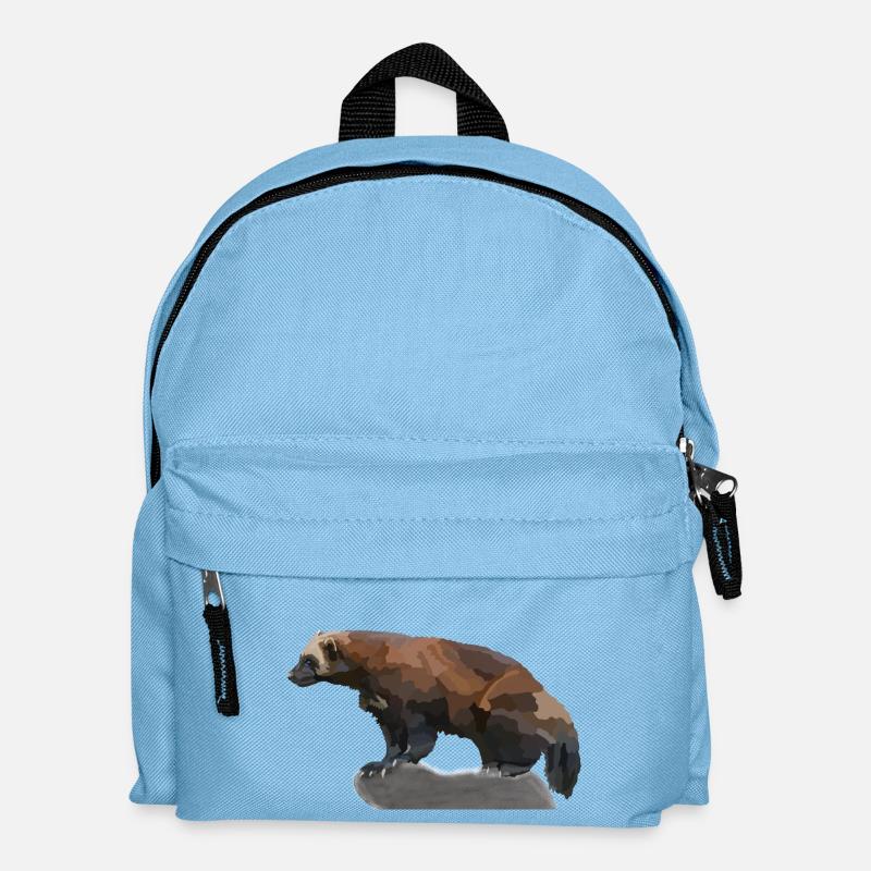 Verena, le Vielfrass - Sac à dos Enfant - bleu clair