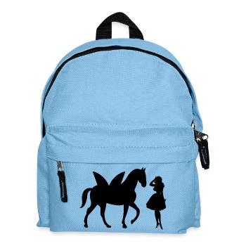 Cheval - Sac à dos Enfant - bleu clair - Devant
