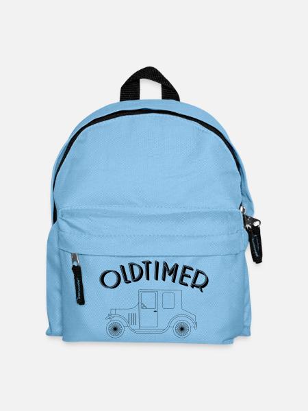 Classic Car Design - Classic Cars - Kids' Backpack - light blue