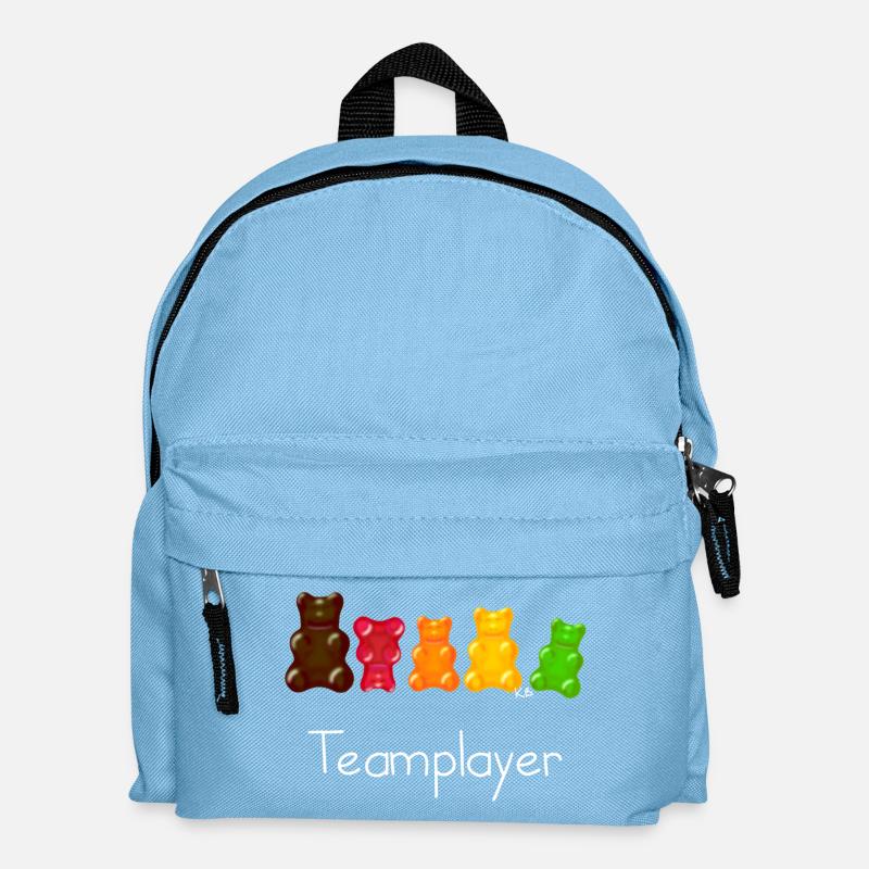 Teamplayer - Kinder Rucksack - Hellblau