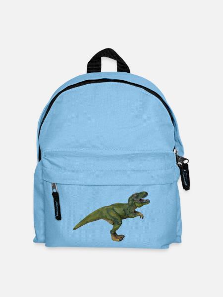 Tom T-Rex - Kids' Backpack - light blue