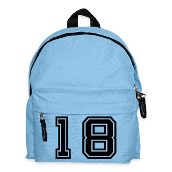 18e anniversaire de l’âge légal - Sac à dos Enfant - bleu clair - Devant