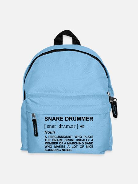 Trommler Wörterbuch - Kinder Rucksack - Hellblau