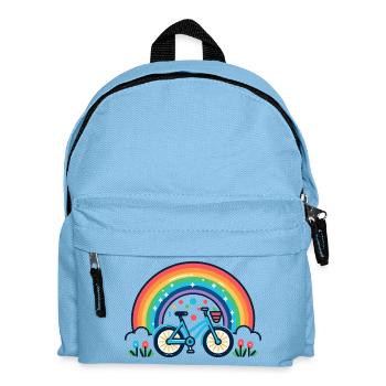 arc-en-ciel vélo joie design - Sac à dos Enfant - bleu clair - Devant