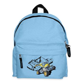 Pelle, pelle ambulante pour terrains difficiles - Sac à dos Enfant - bleu clair - Devant