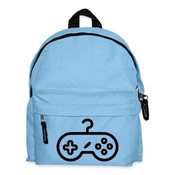 Passez au niveau supérieur - Gaming Vibes - Sac à dos Enfant - bleu clair - Devant