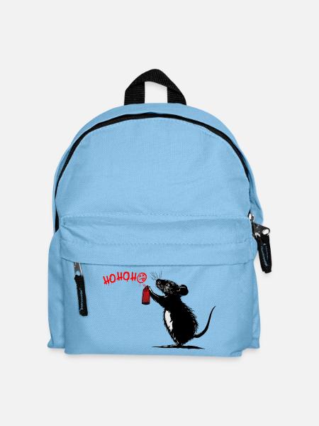 Holiday Rebel: Graffiti Greetings 2 - Kinder Rucksack - Hellblau