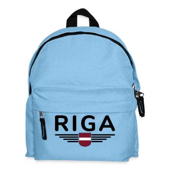 Riga T-Shirt – Capital City Love - Kids' Backpack - light blue - Front