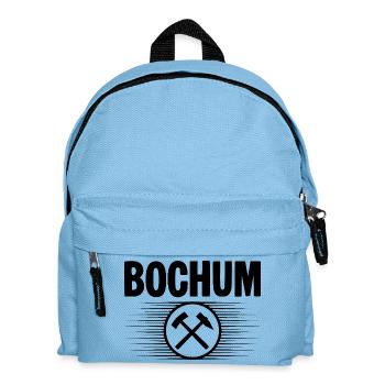 Bochum Glueck auf - Kinder Rucksack - Hellblau - Vorne